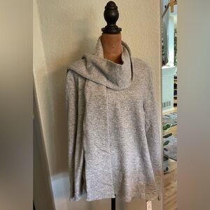 OGL v neck sweater with scarf